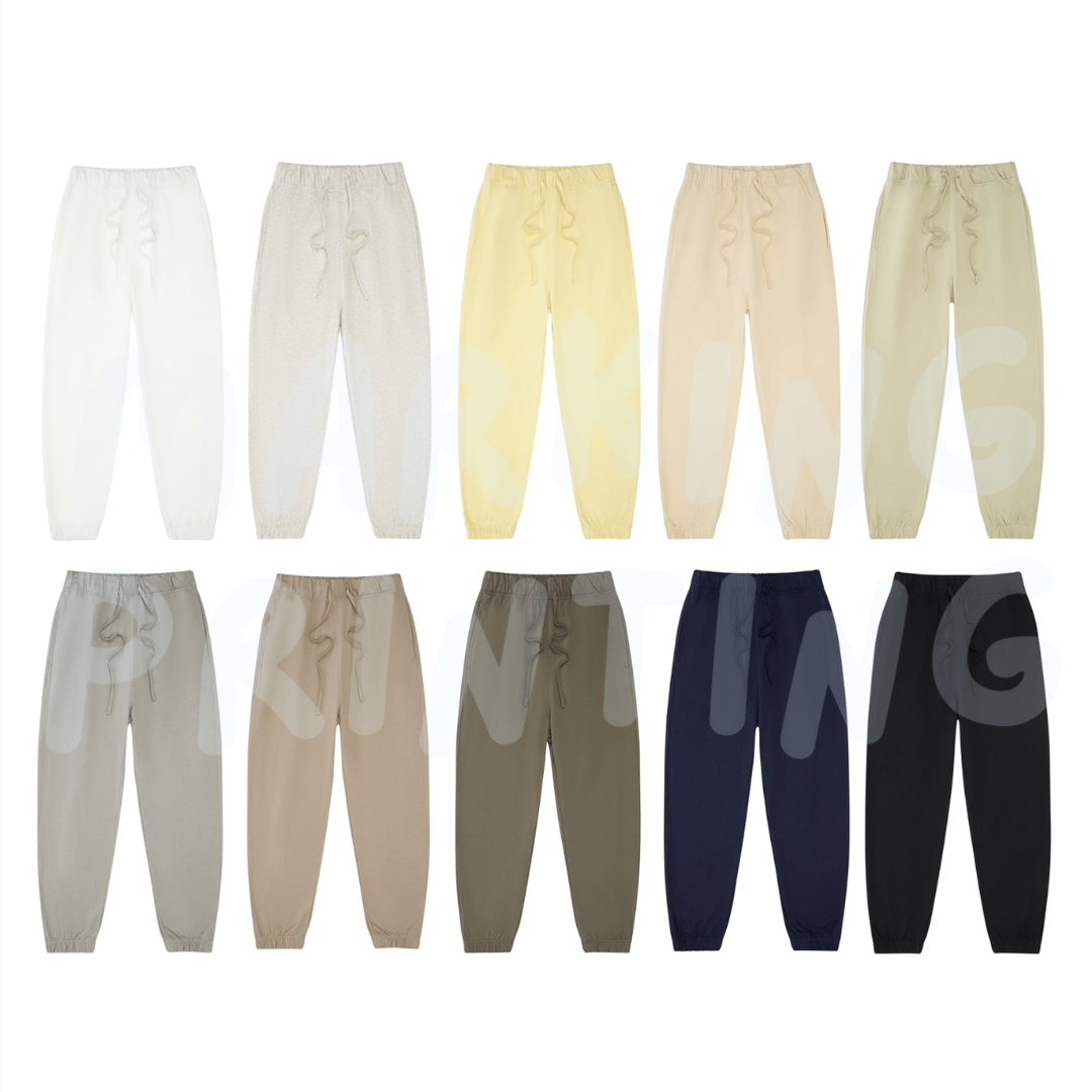 LL-BK16 330g children's cotton terry sweatpants