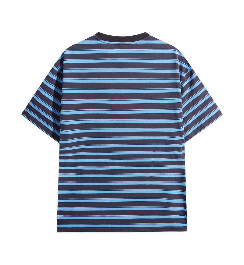 MT5119 240g heavyweight striped short-sleeved TEE