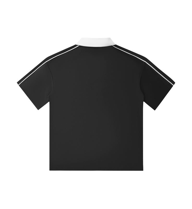 MT19888 240g Heavy Striped Short Sleeve POLO Shirt