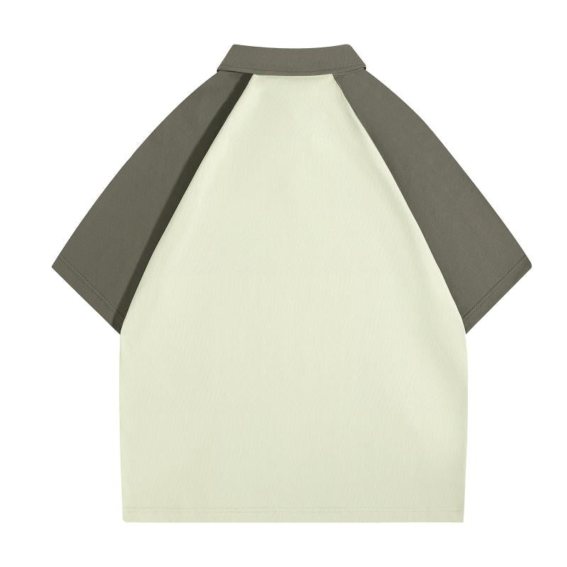 MTP069 240g Heavyweight Raglan Short Sleeve POLO Shirt