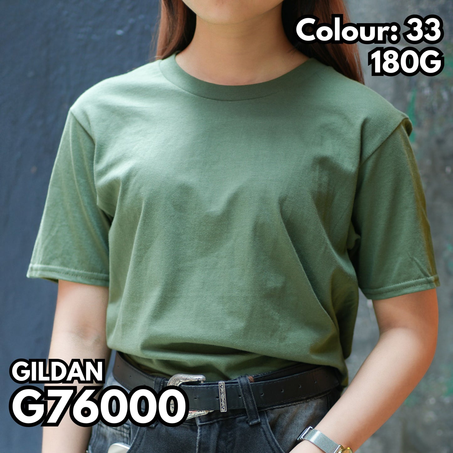 G76000 180g short sleeve TEE