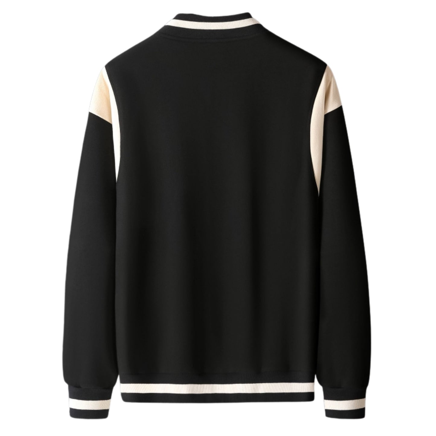 MTB07 300g contrast color baseball jacket