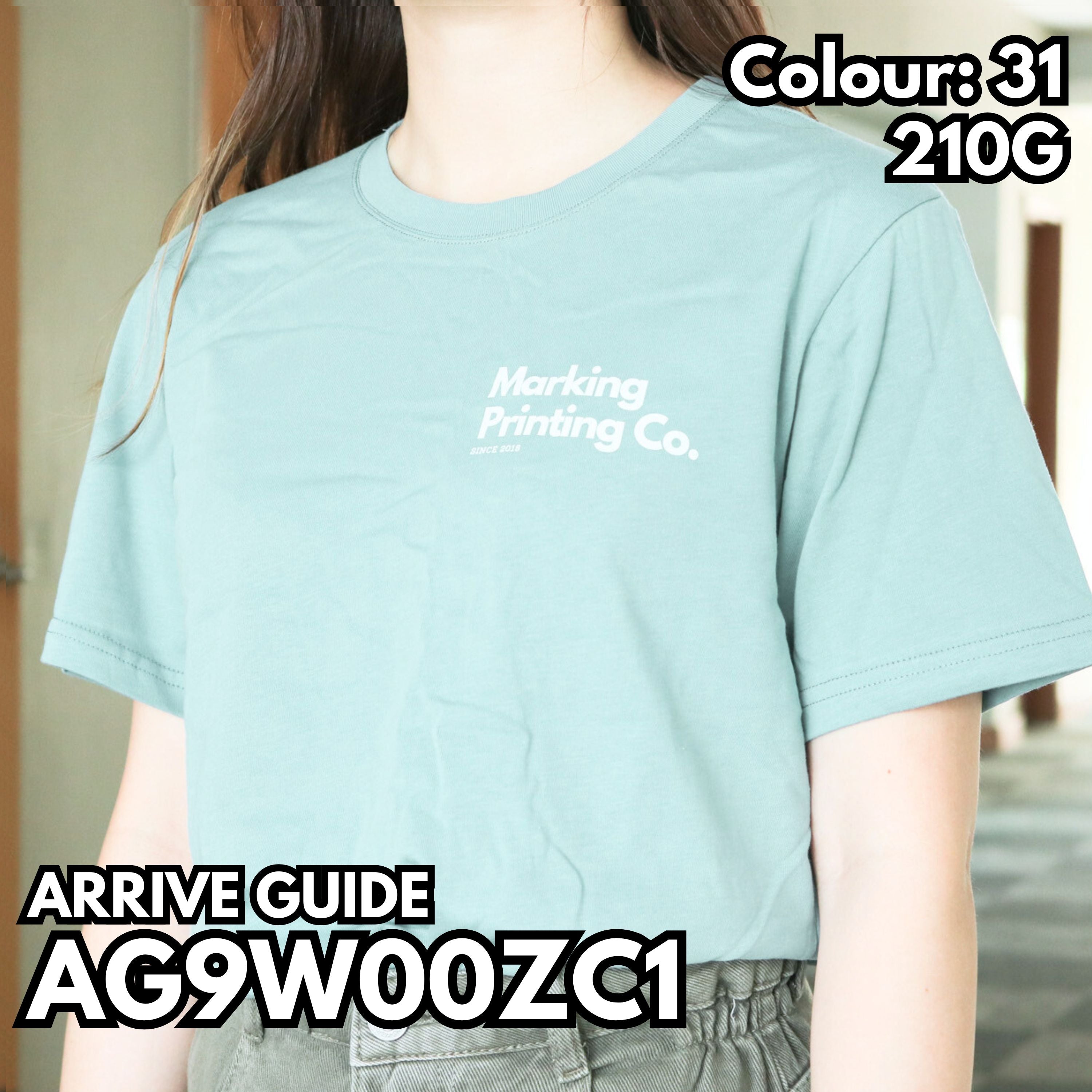 AG9W00ZC1 重磅40支短袖TEE