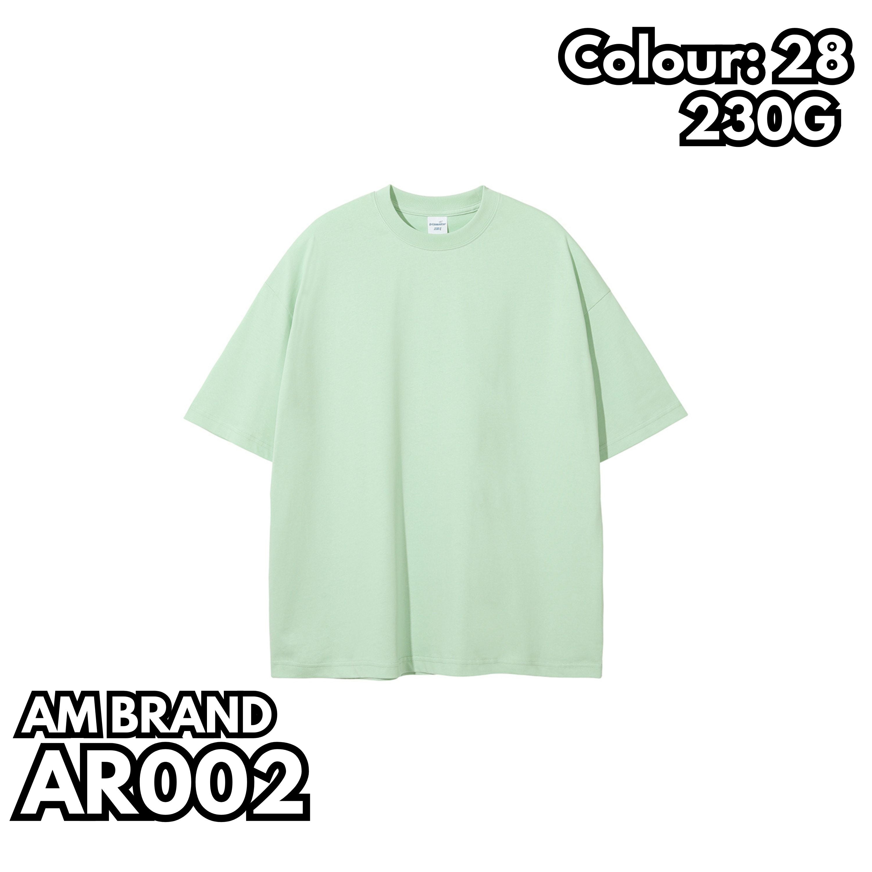 AR002 重磅落肩短袖TEE