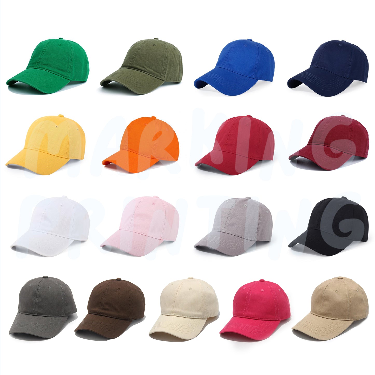 BYS-CPC15 260克純棉軟頂棒球帽