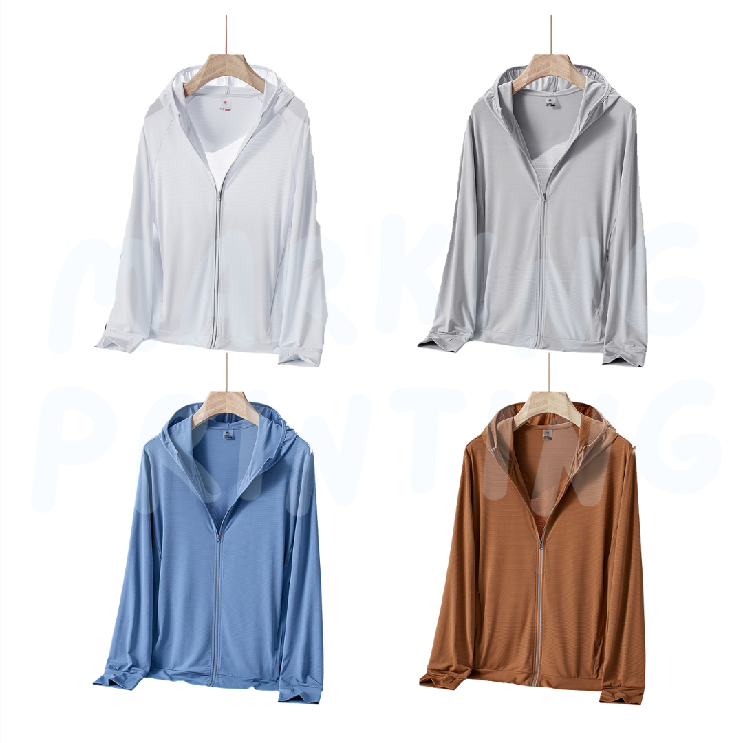 DX-S2377 Men's Ice Silk Sun Protection Clothes