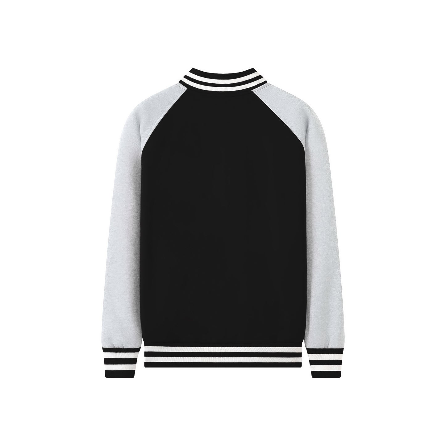 MT722 600g Heavyweight Raglan Button Baseball Jacket