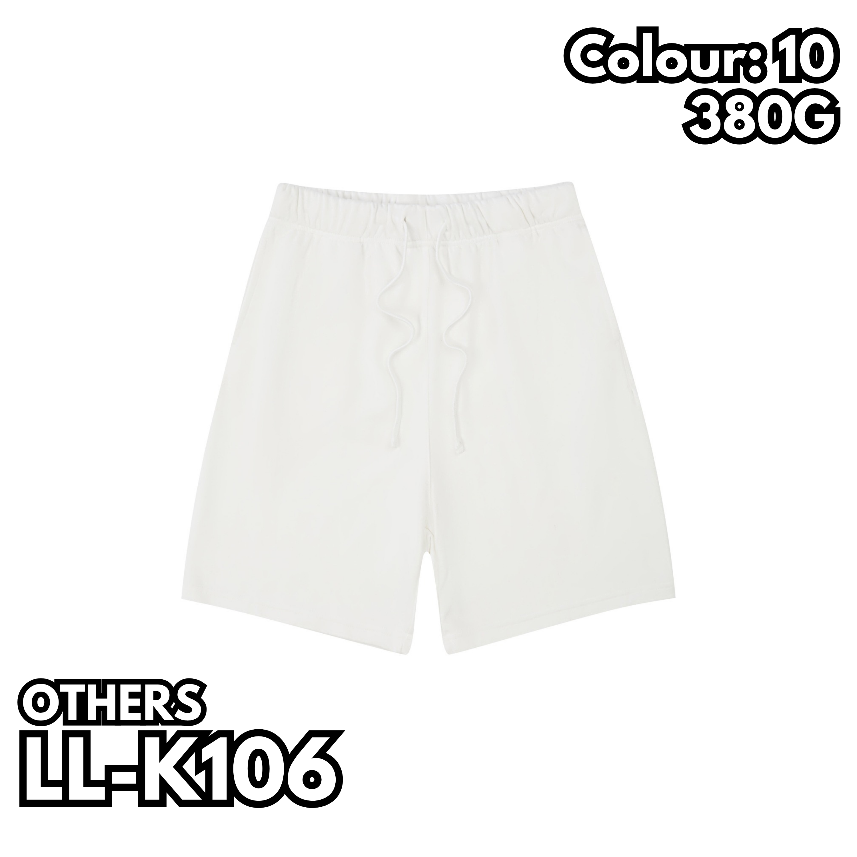 LL-K106 380克重磅休閒短褲