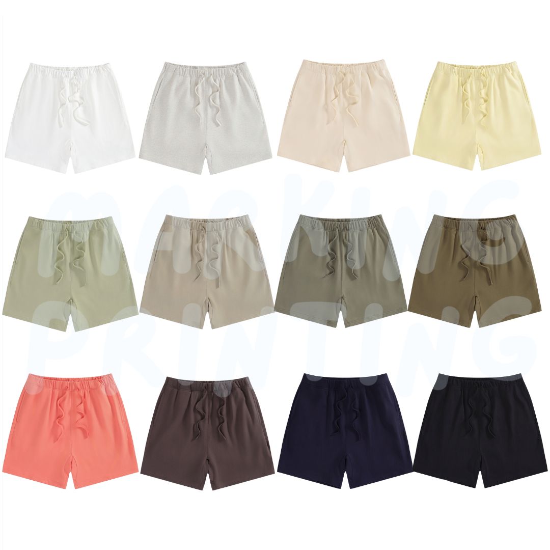 LL-K6 330克重磅純棉毛圈短褲