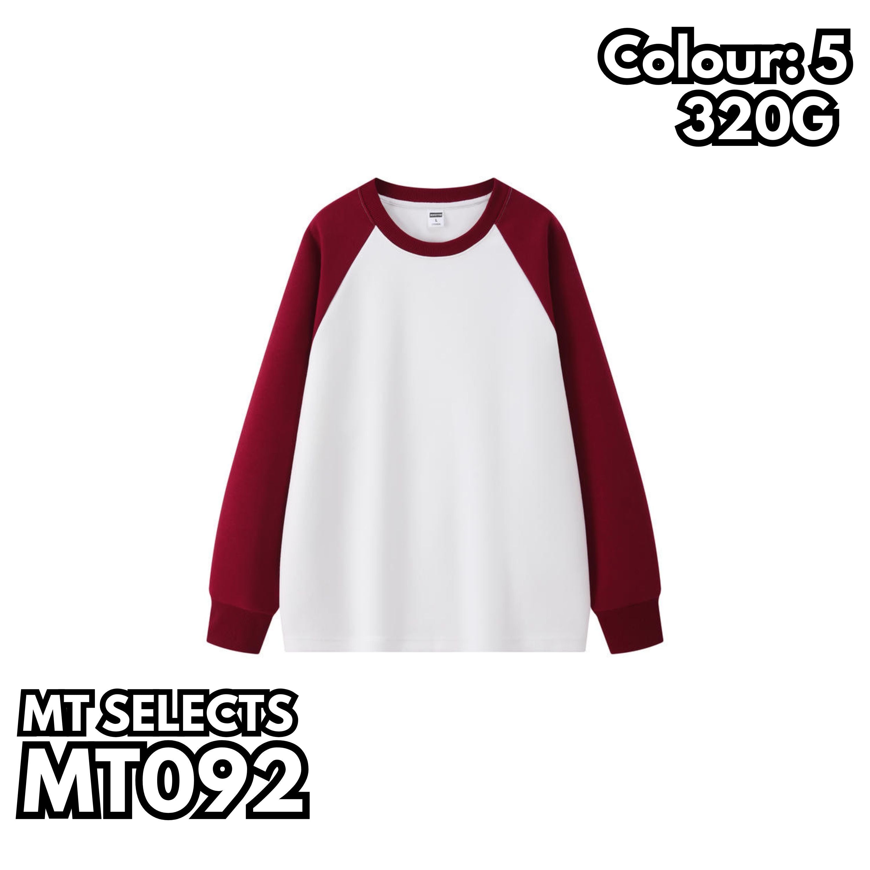 MT092 插肩衛衣