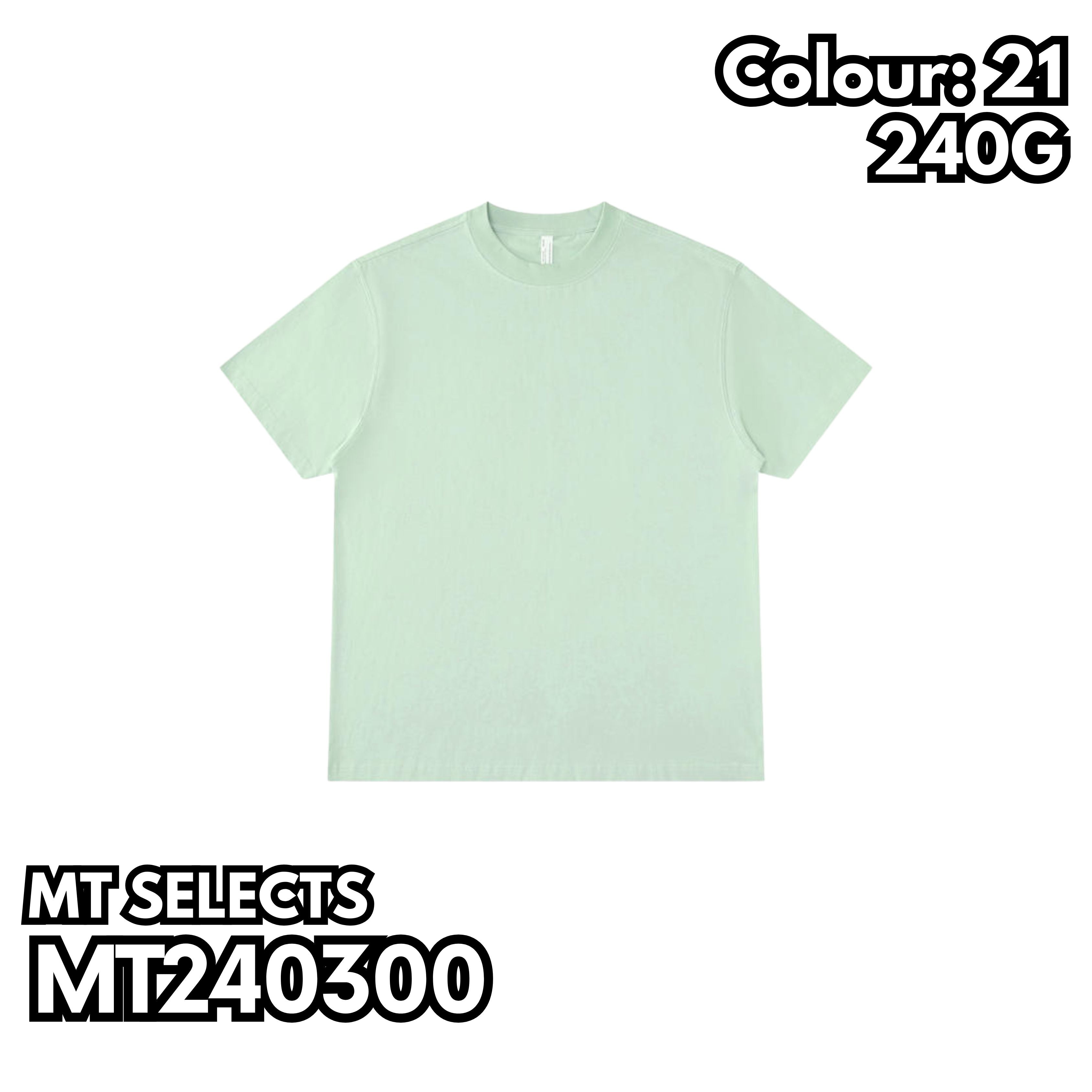 MT240300 重磅落肩短袖TEE