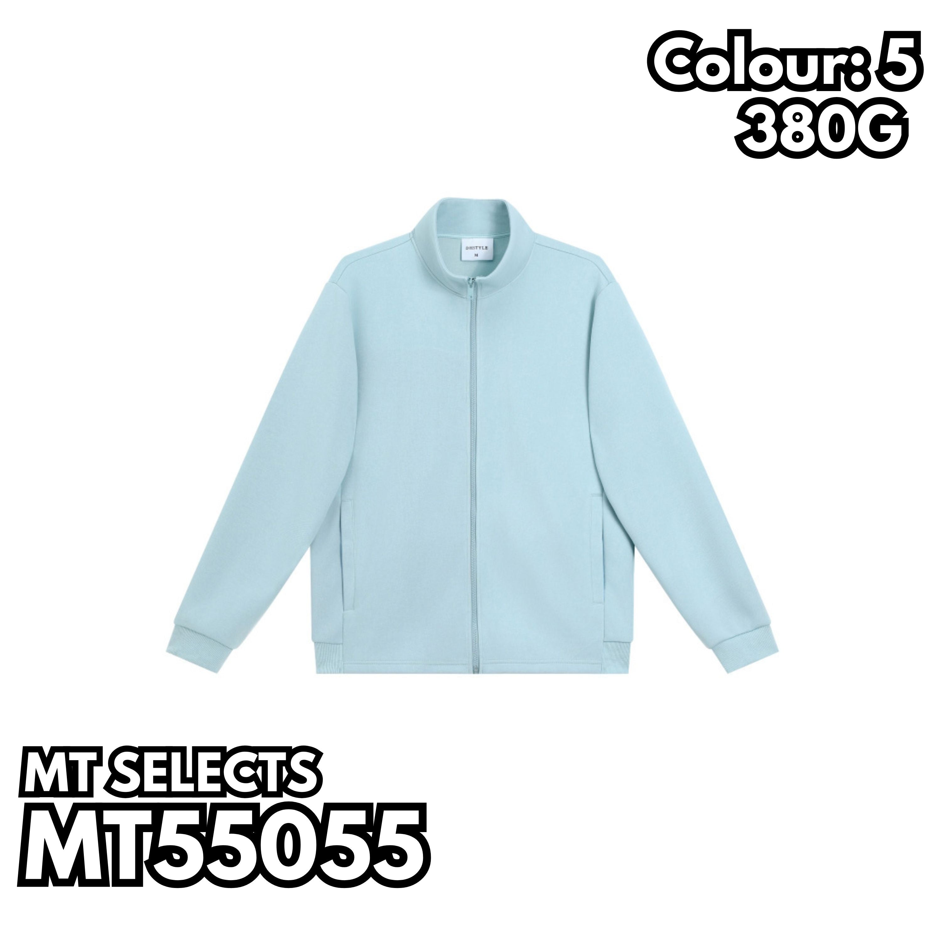 MT55055 重磅立領拉鍊衛衣