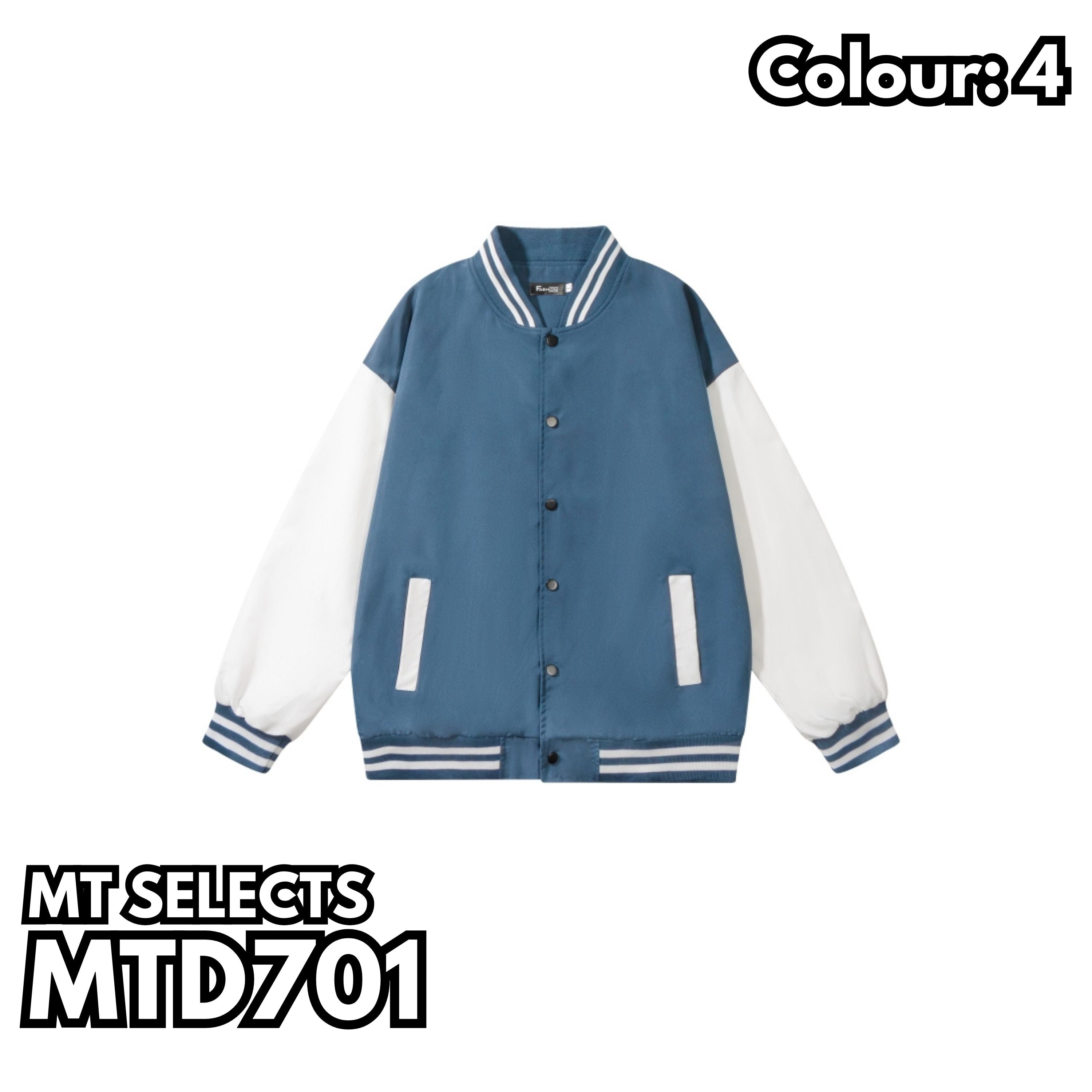 MTD701 牛津布落肩棒球褸