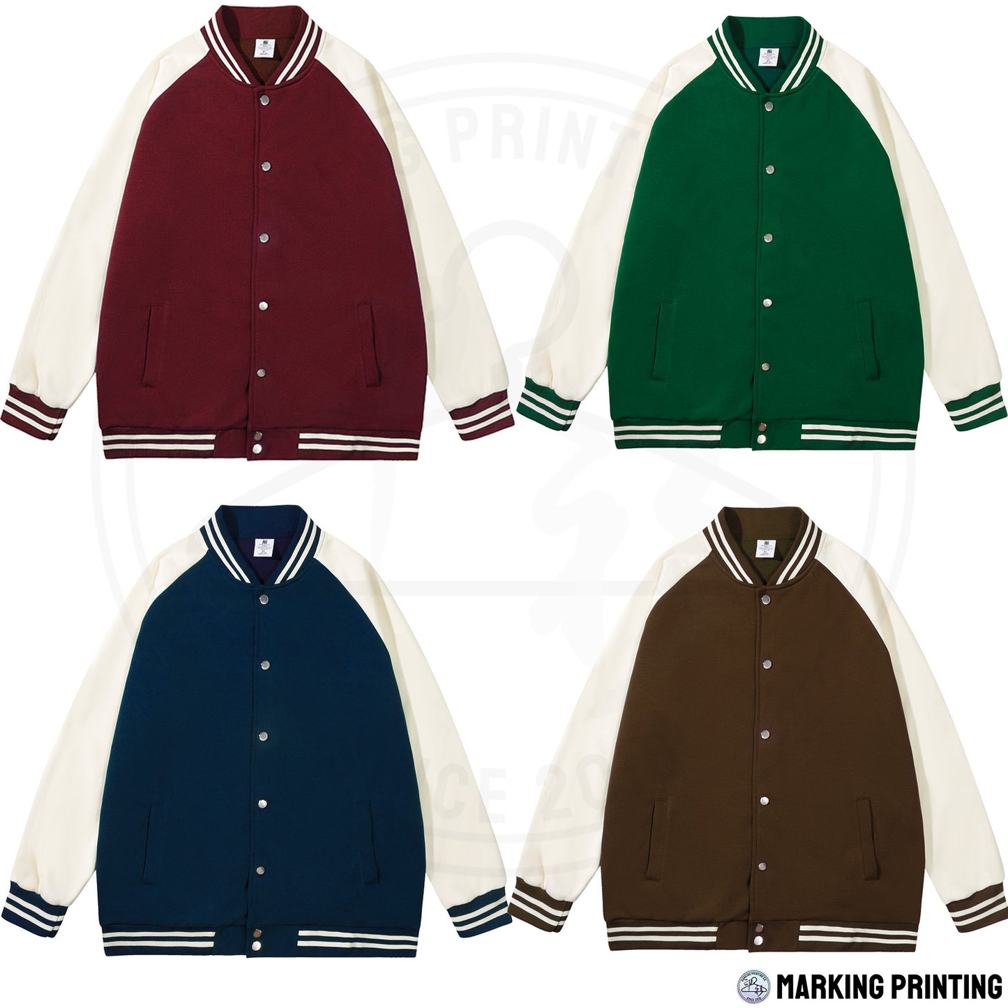 MTD998 320克插肩棒球服