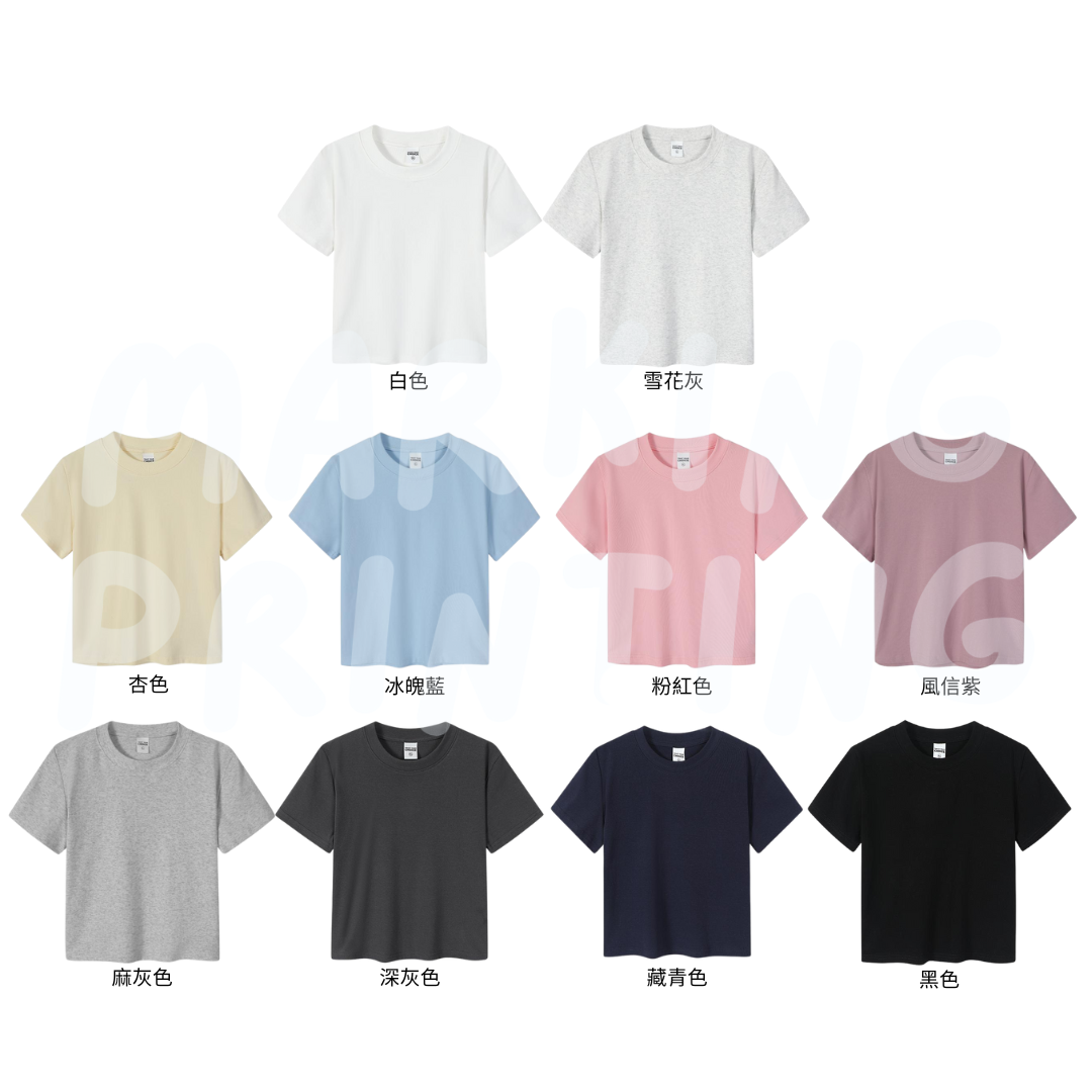 MTH02 女裝重磅短袖TEE