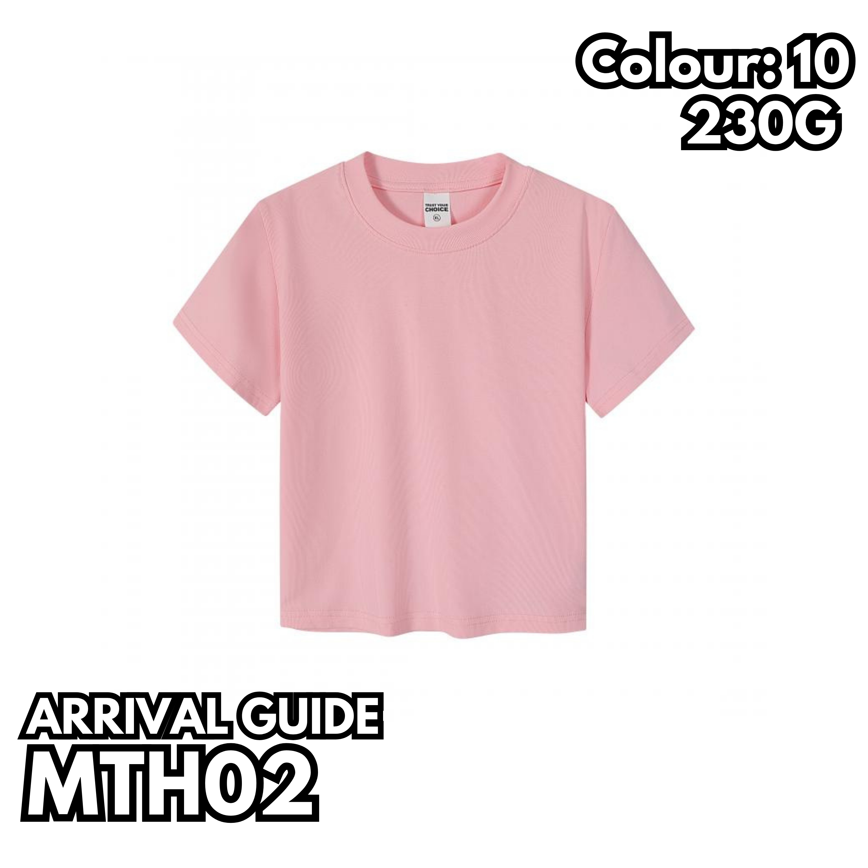 MTH02F 女裝短版重磅短袖TEE
