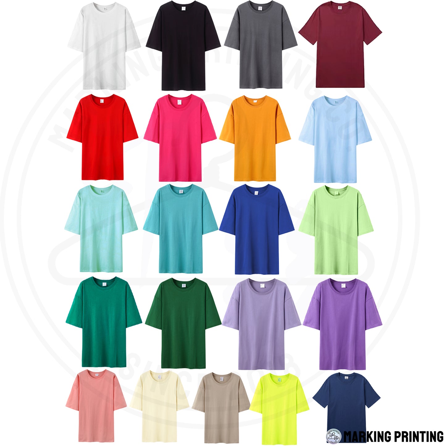 MTN00-200g heavyweight drop shoulder short sleeve TEE