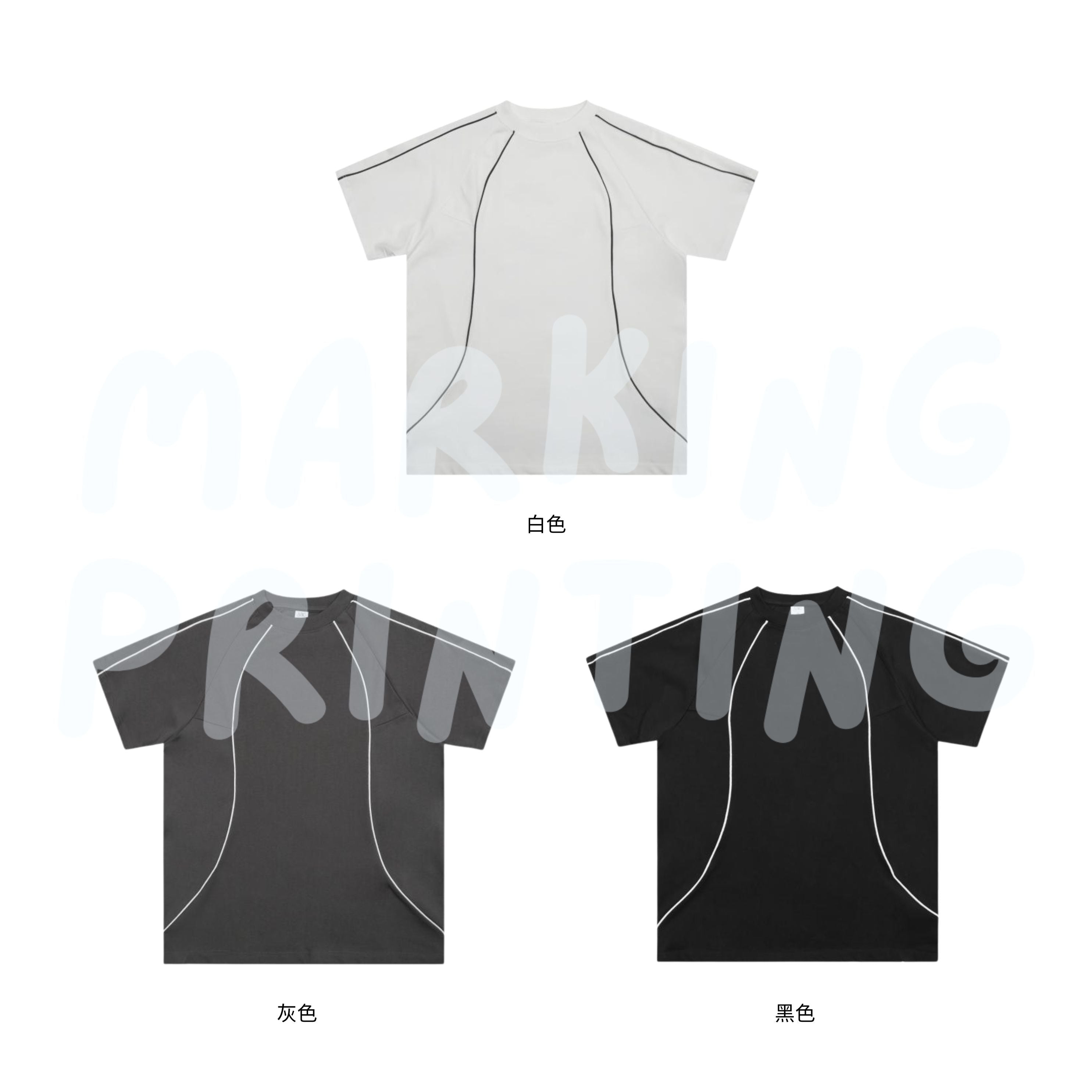 MTPS2 重磅夜光線條短袖TEE