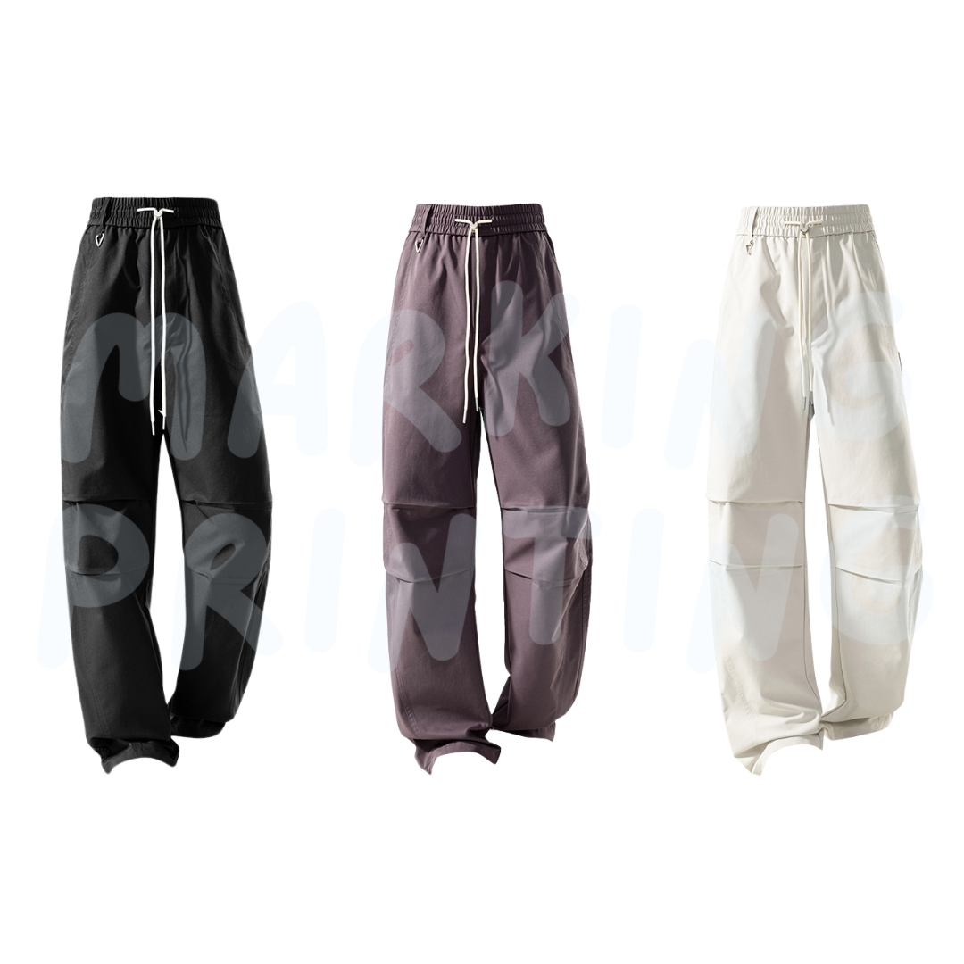 YIBA-5118 280g casual cropped trousers