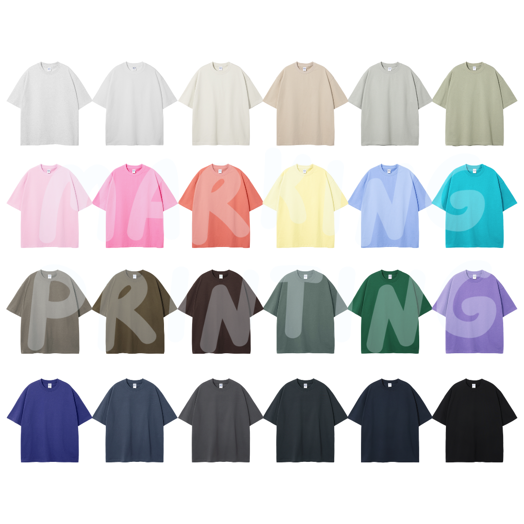 AR003 275g heavyweight drop shoulder short sleeve TEE