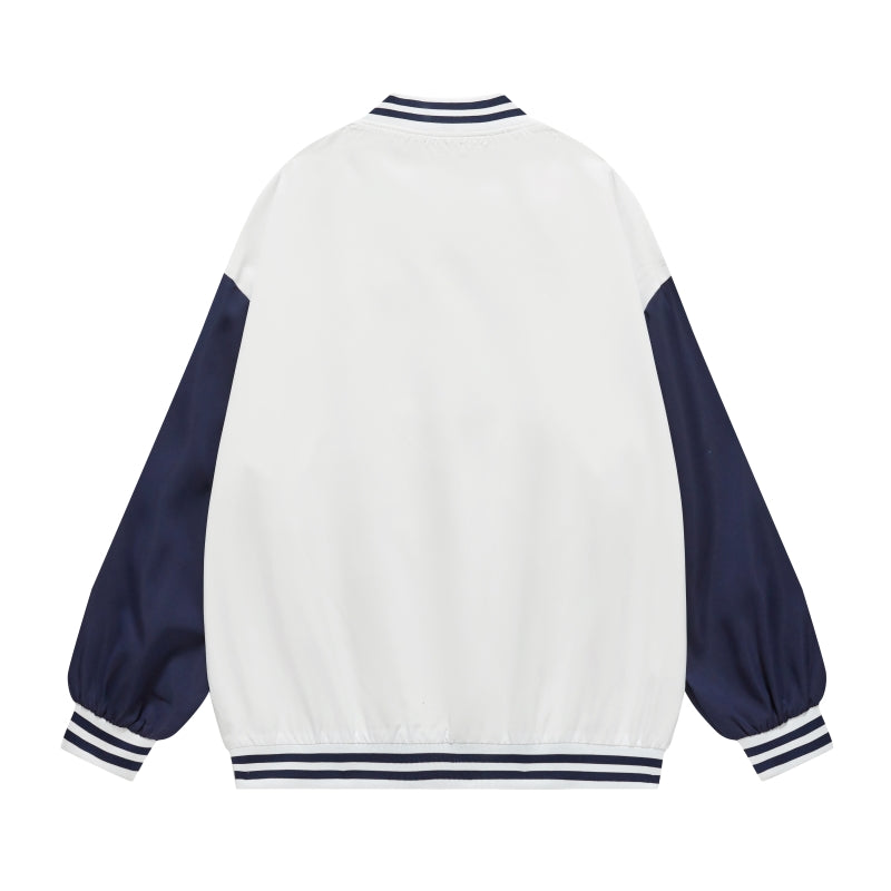 MTD701 牛津布落肩棒球褸