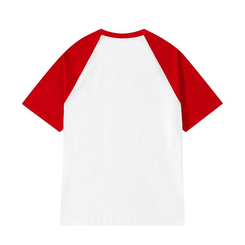 MT080 拼色插肩短袖TEE