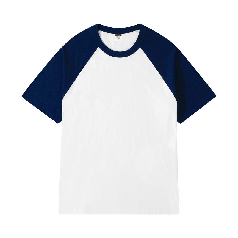 MT080 拼色插肩短袖TEE