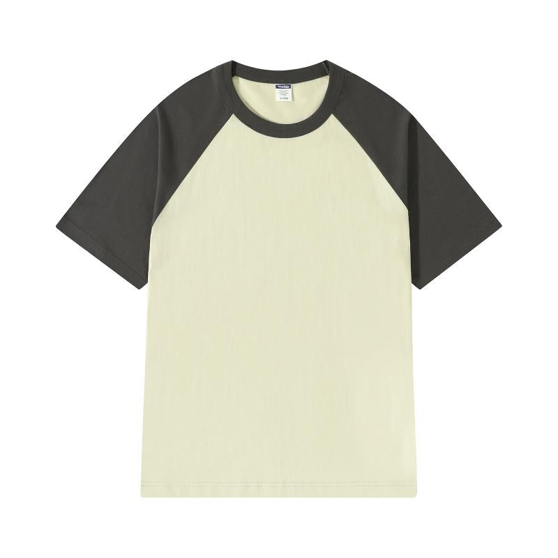 MT080 拼色插肩短袖TEE