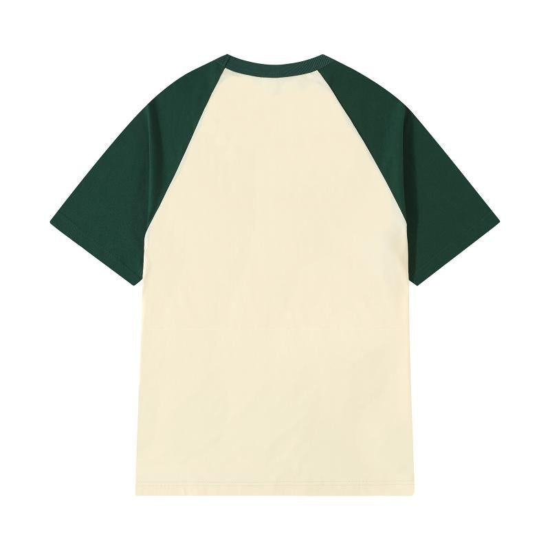 MT080 拼色插肩短袖TEE