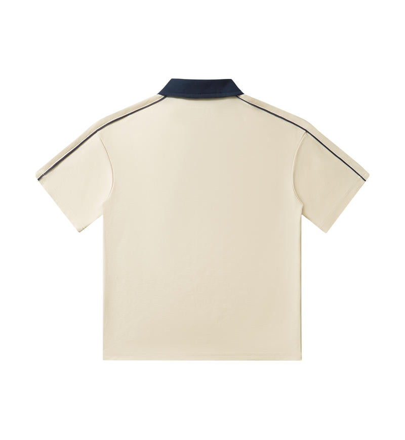 MT19888 240g Heavy Striped Short Sleeve POLO Shirt