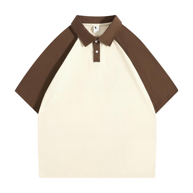 MTP069 240g Heavyweight Raglan Short Sleeve POLO Shirt 