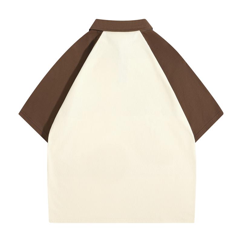 MTP069 240g Heavyweight Raglan Short Sleeve POLO Shirt 