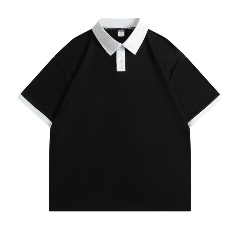 MTP065 200g short sleeve drop shoulder POLO shirt 