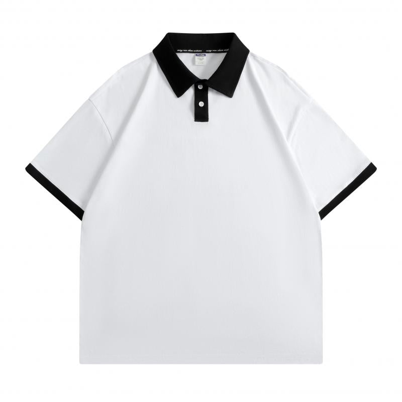 MTP065 200g short sleeve drop shoulder POLO shirt 