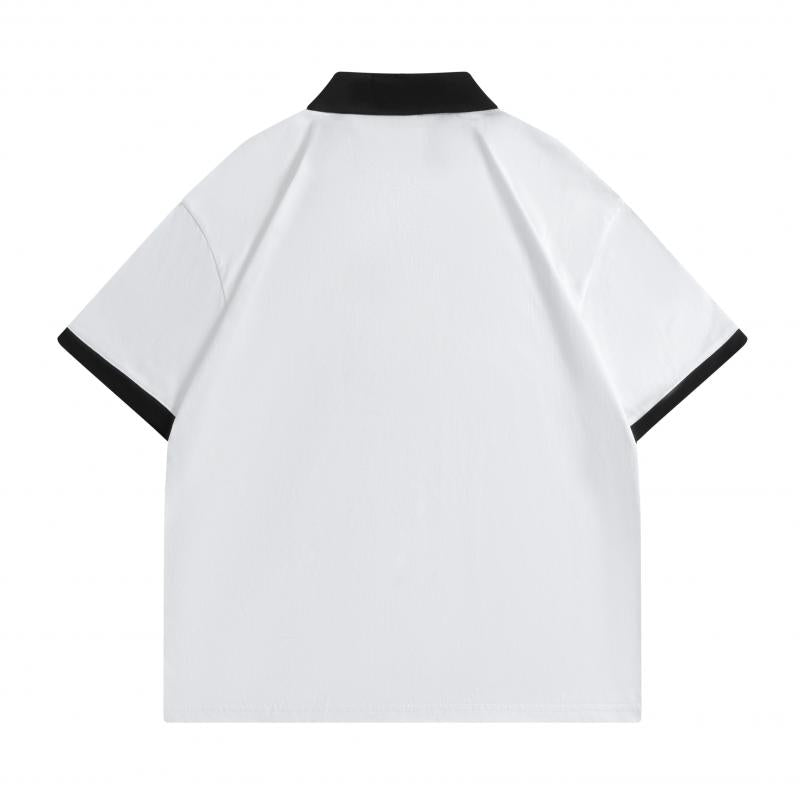 MTP065 200g short sleeve drop shoulder POLO shirt 