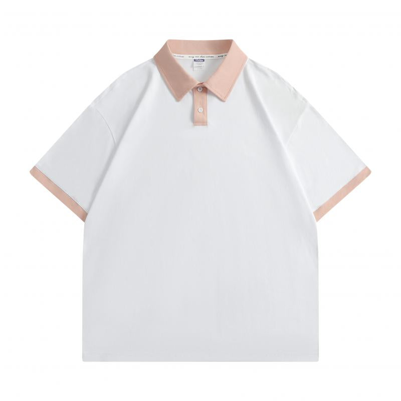 MTP065 200g short sleeve drop shoulder POLO shirt 