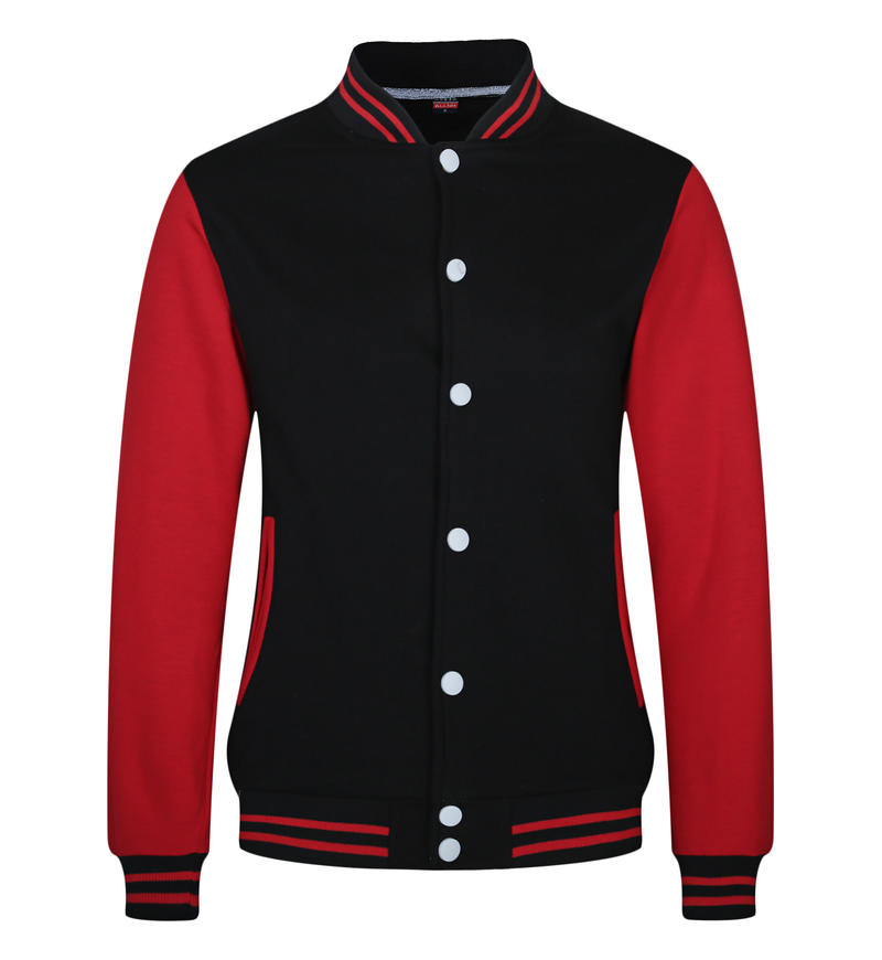MT312 600g Heavy Button Baseball Jacket