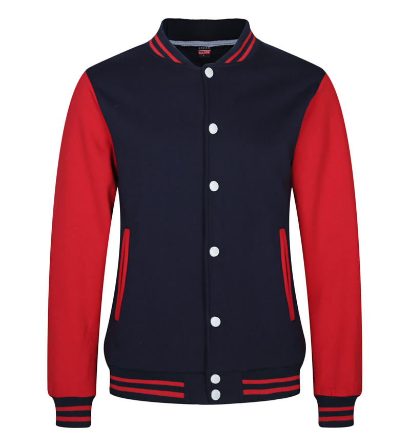 MT312 600g Heavy Button Baseball Jacket
