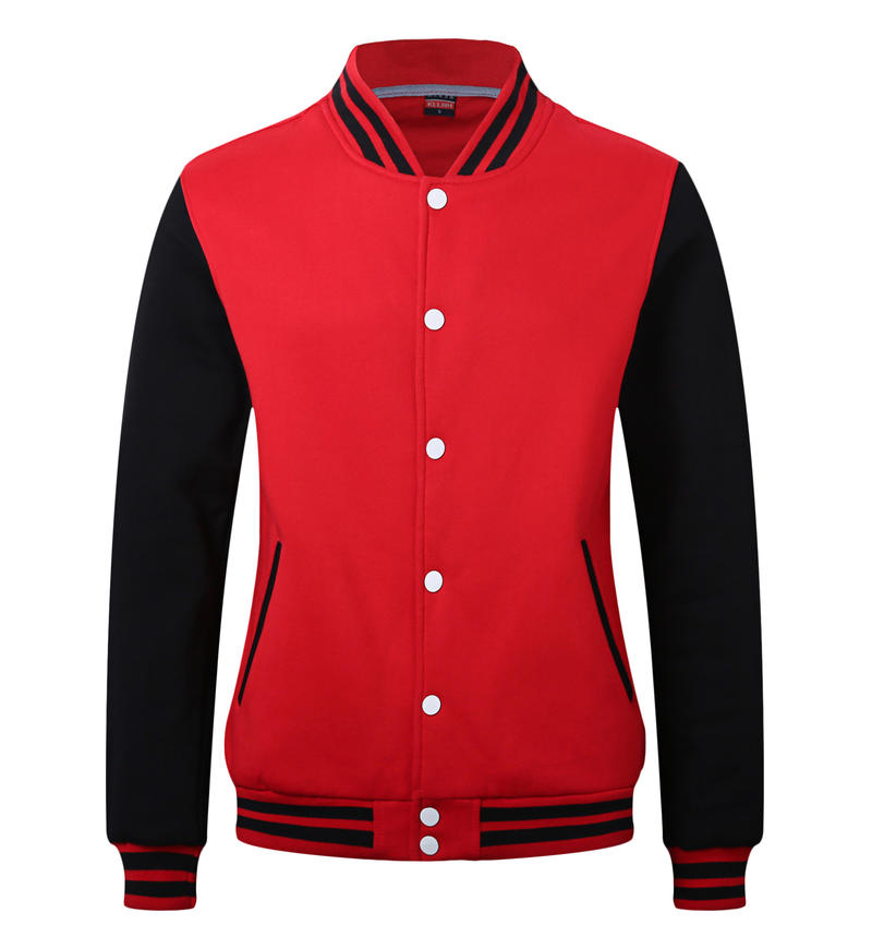 MT312 600g Heavy Button Baseball Jacket