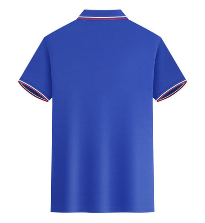 MT8526 間色邊短袖POLO衫