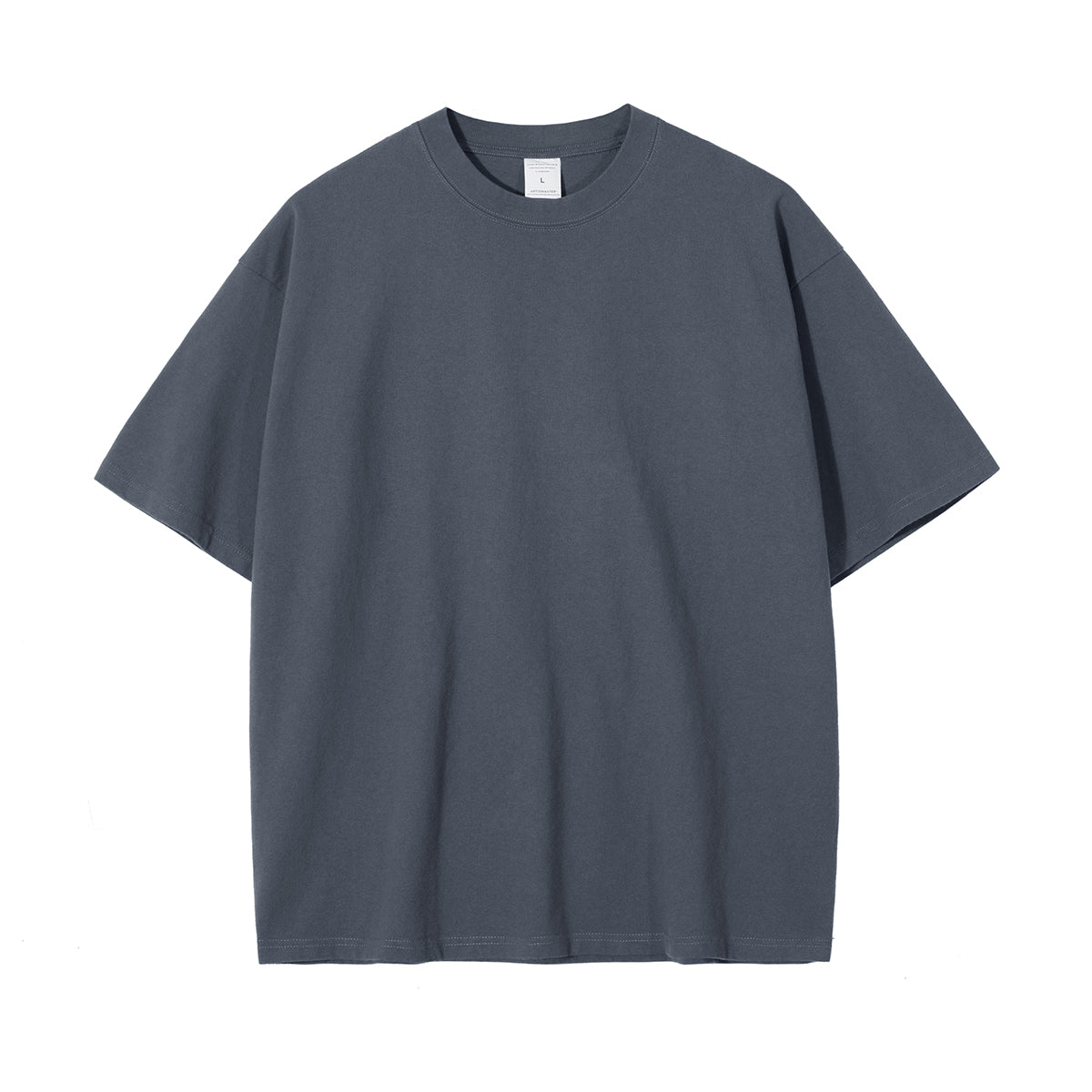 AM8806 310g washed super heavy drop shoulder short sleeve TEE