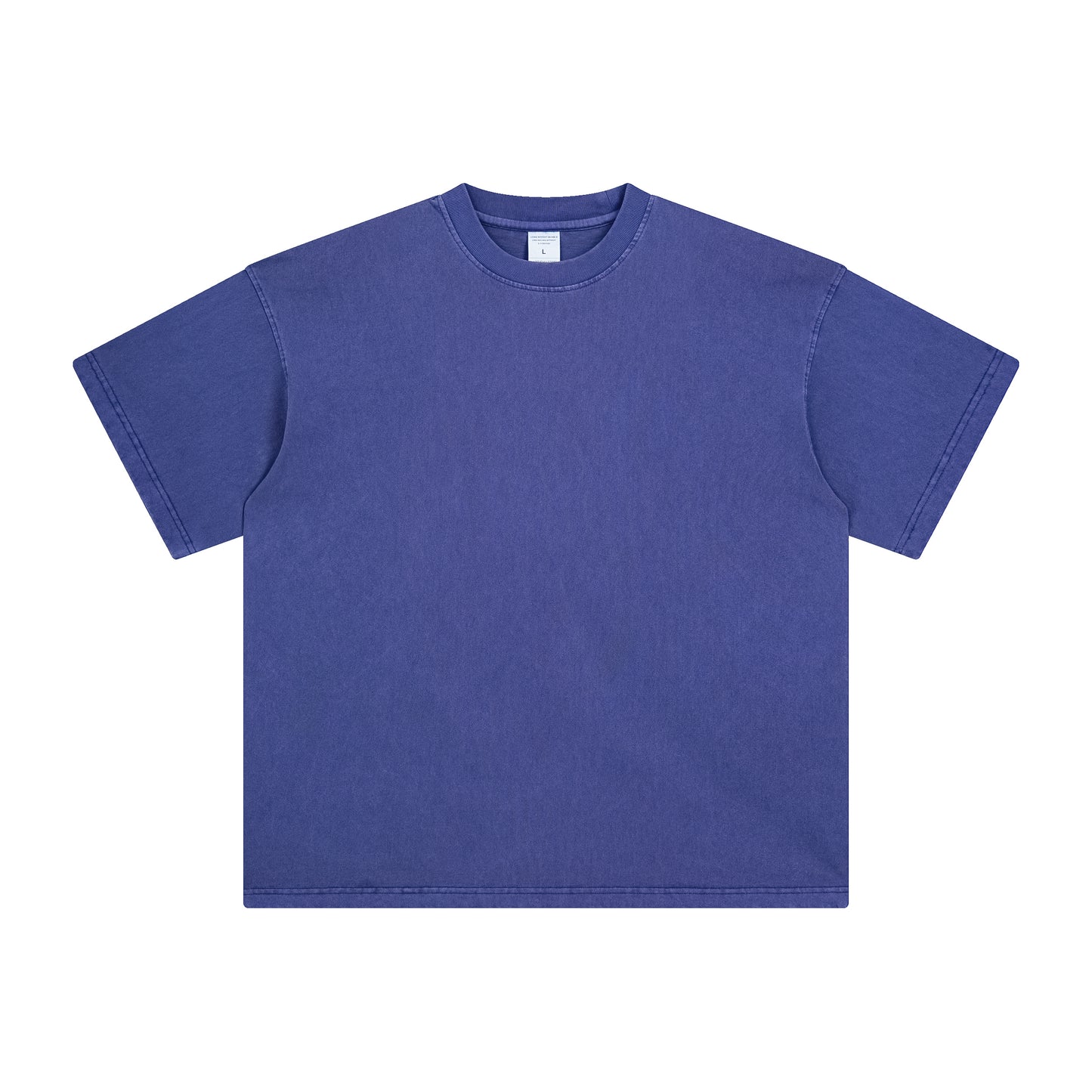 AM8805 重磅水洗落肩短袖TEE