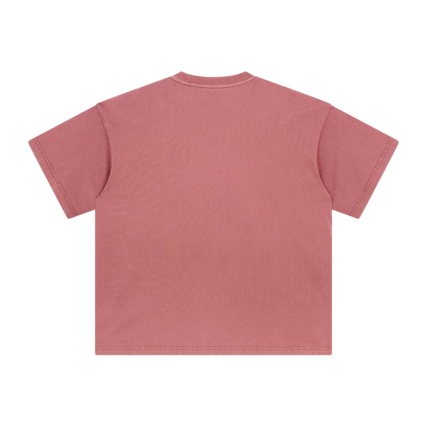 AM8805 重磅水洗落肩短袖TEE