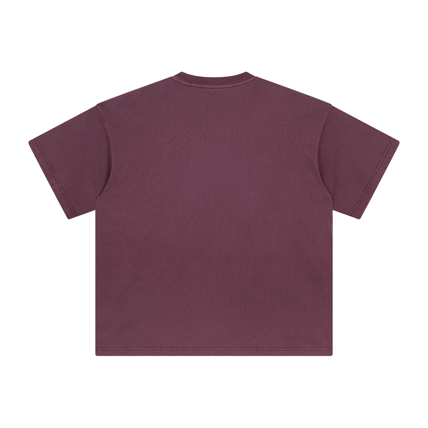 AM8805 重磅水洗落肩短袖TEE