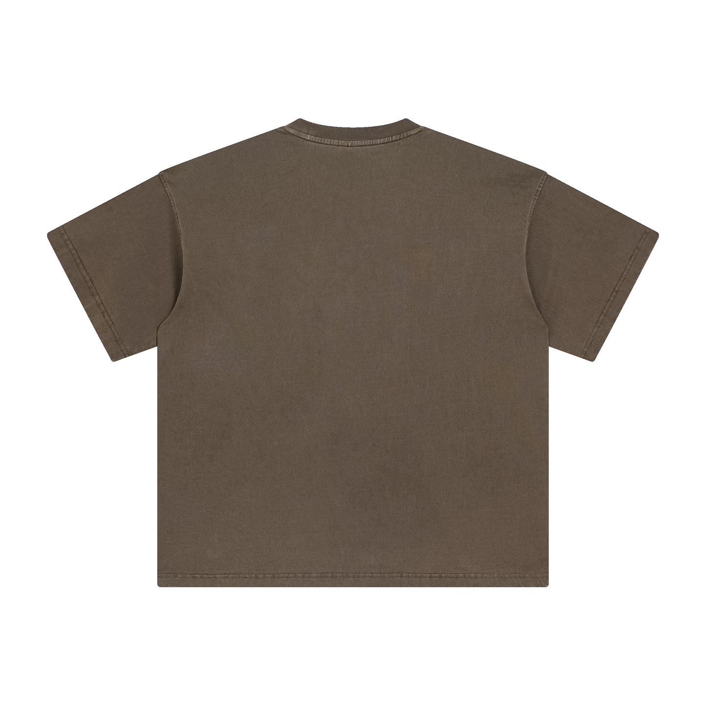 AM8805 重磅水洗落肩短袖TEE