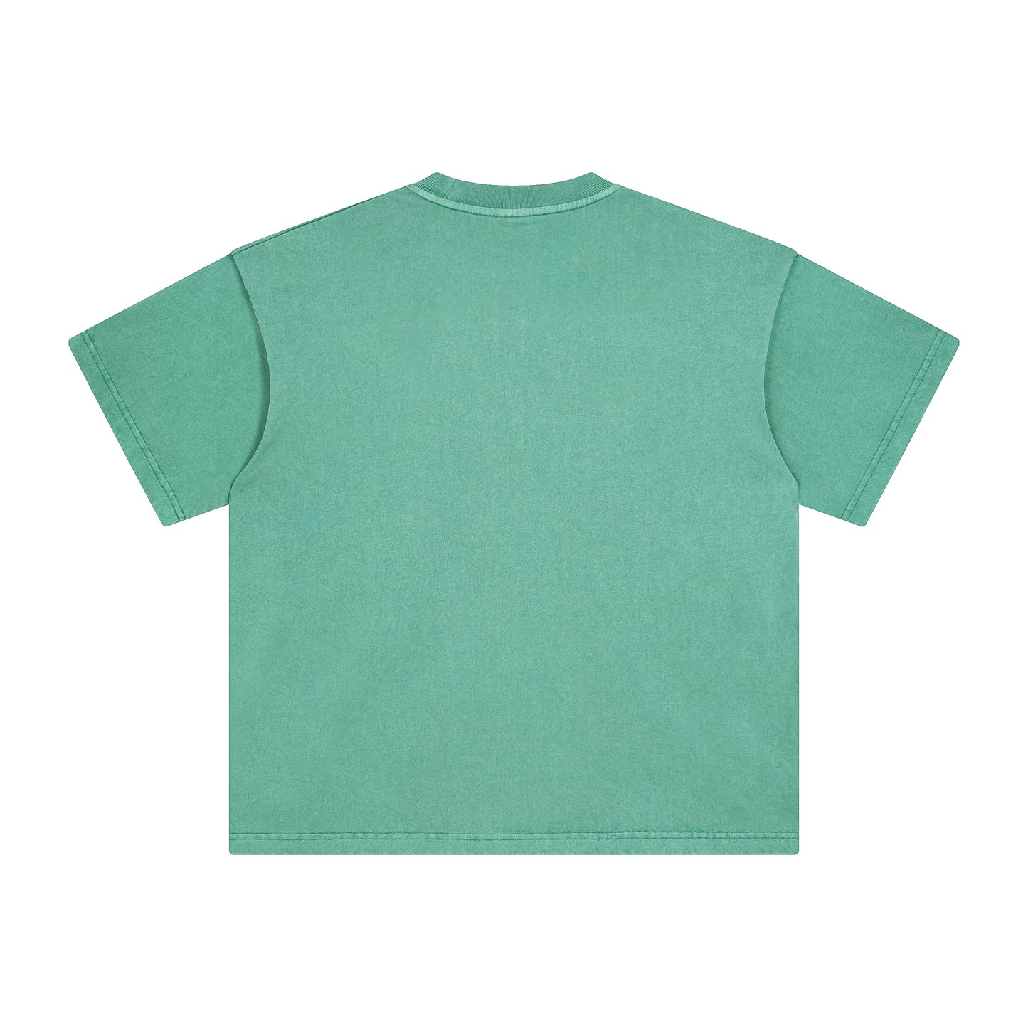 AM8805 重磅水洗落肩短袖TEE