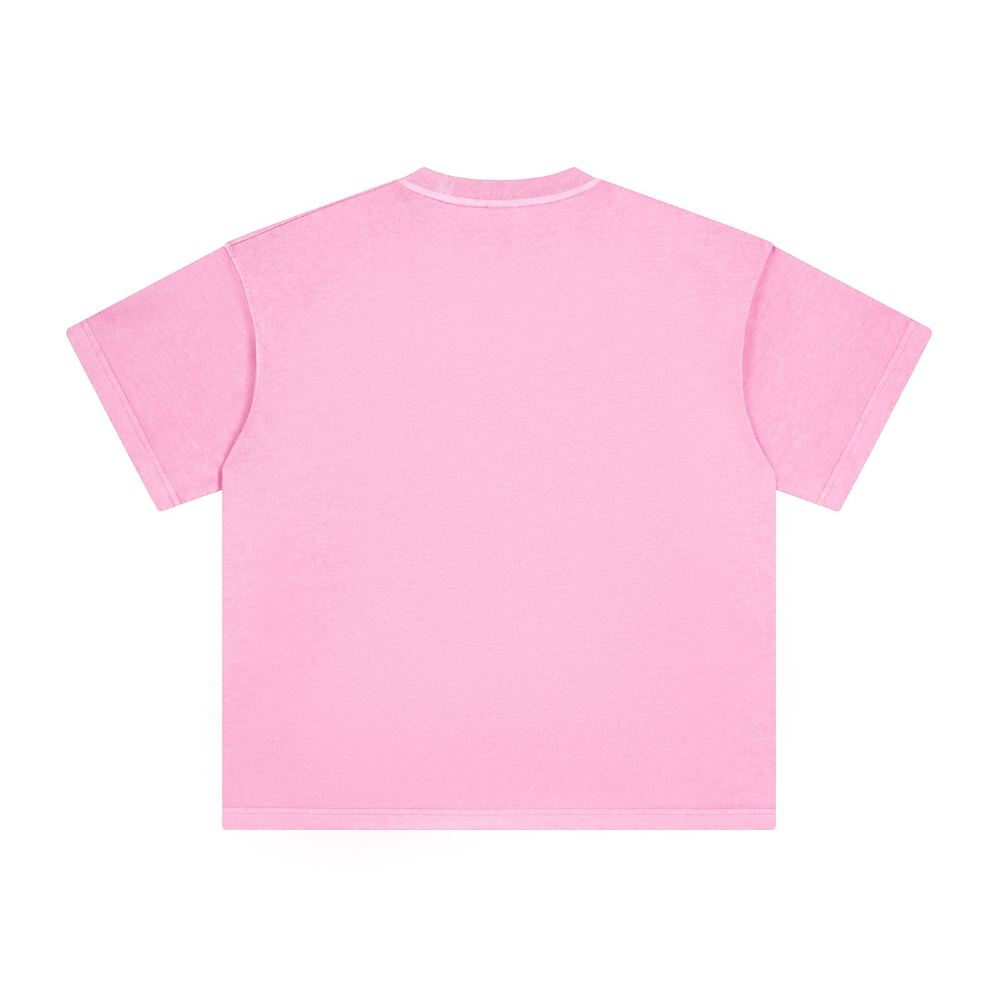 AM8805 重磅水洗落肩短袖TEE