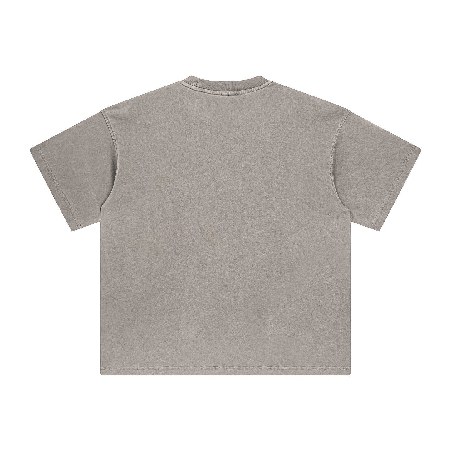 AM8805 重磅水洗落肩短袖TEE