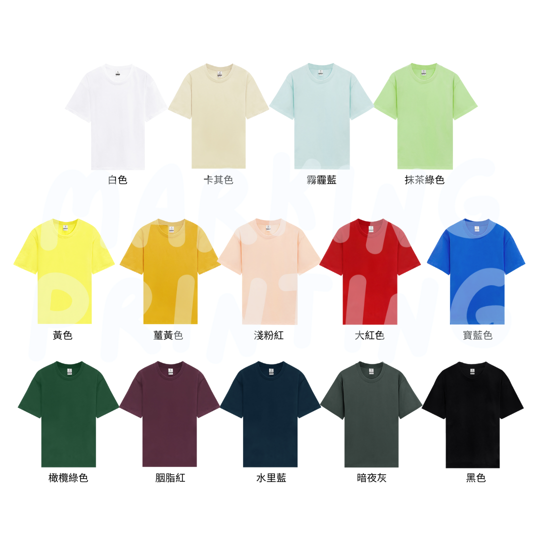 CA59000 220克重磅40支短袖TEE