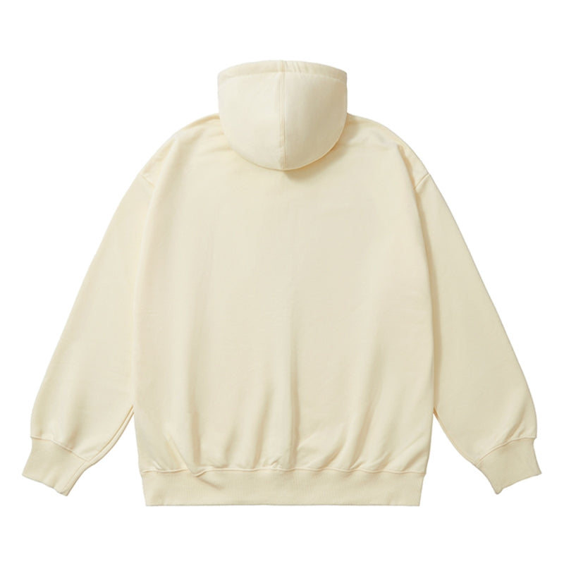 AGK1020L 落肩拉鍊連帽衛衣